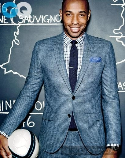 Thierry henry và phong cách quý ông lịch lãm