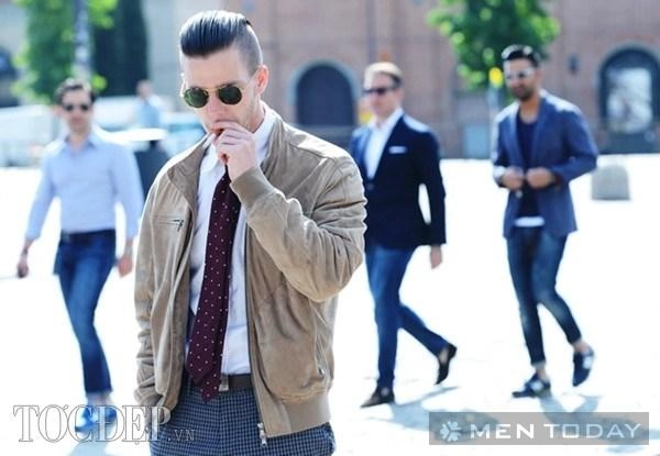 Tóc nam đẹp trên đường phố new york
