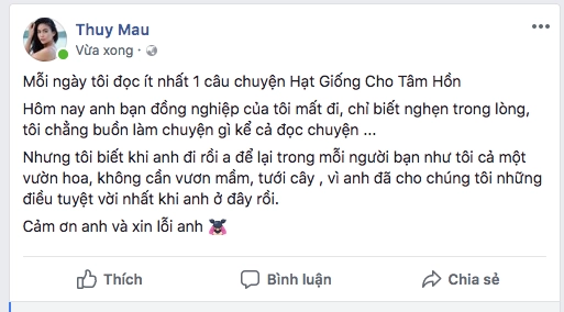 Chàng stylist tài năng của showbiz việt đột ngột ra đi