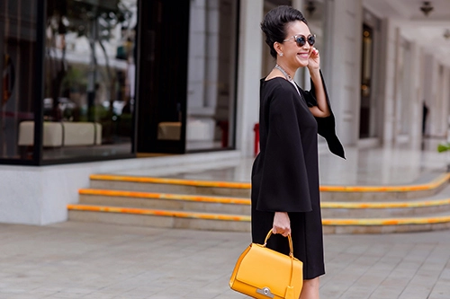 Diễm my rạng ngời với những chiếc váy đen
