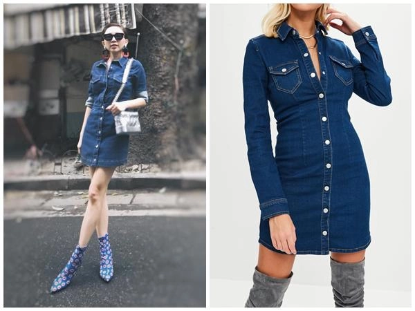 Kỳ duyên mang thời trang denim quay trở lại