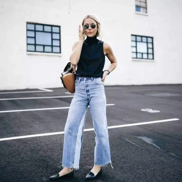 Quần jeans ống rộng có rất nhiều ưu điểm mà chị em chưa biết