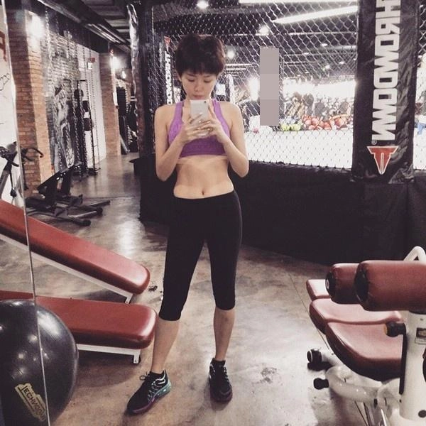 Câu chuyện làm đẹp khi tập gym của sao việt