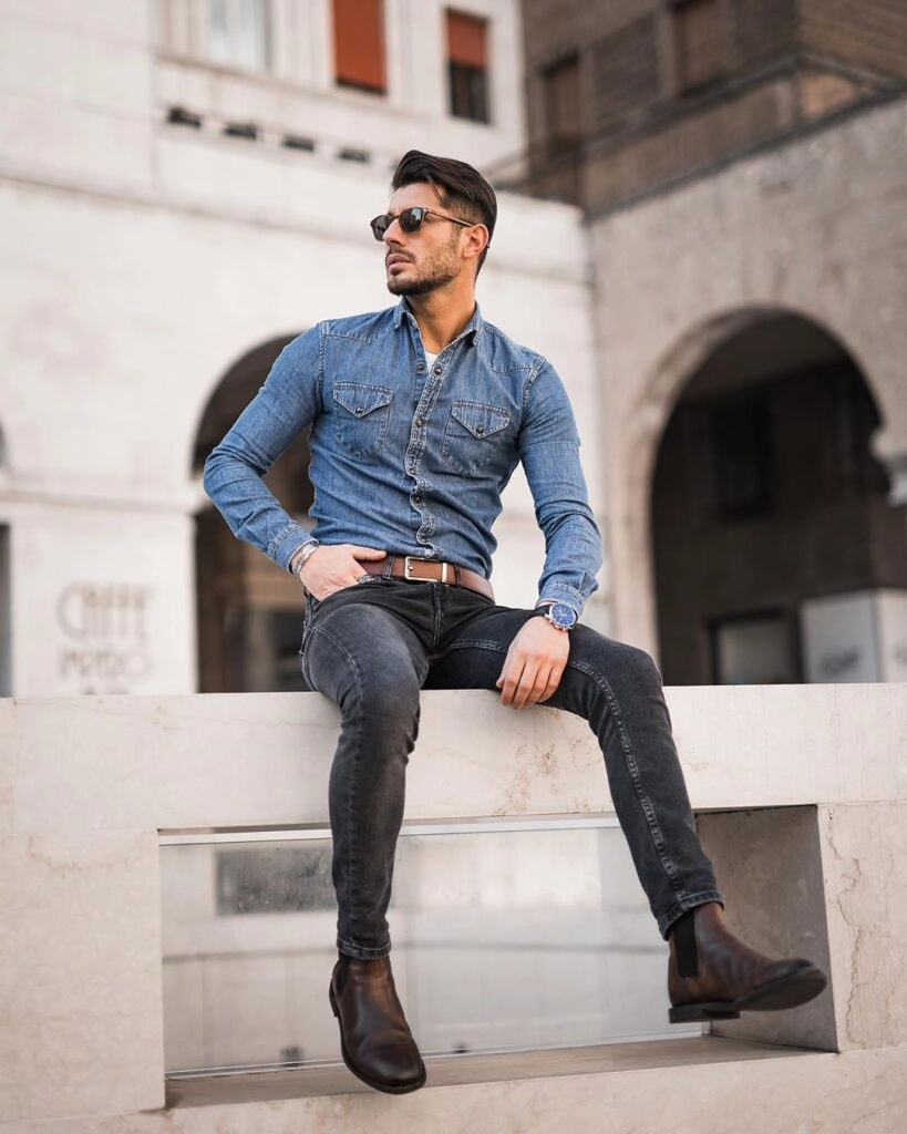 5 cách phối áo sơ mi với quần jeans giúp chàng vừa thanh lịch vừa nam tính
