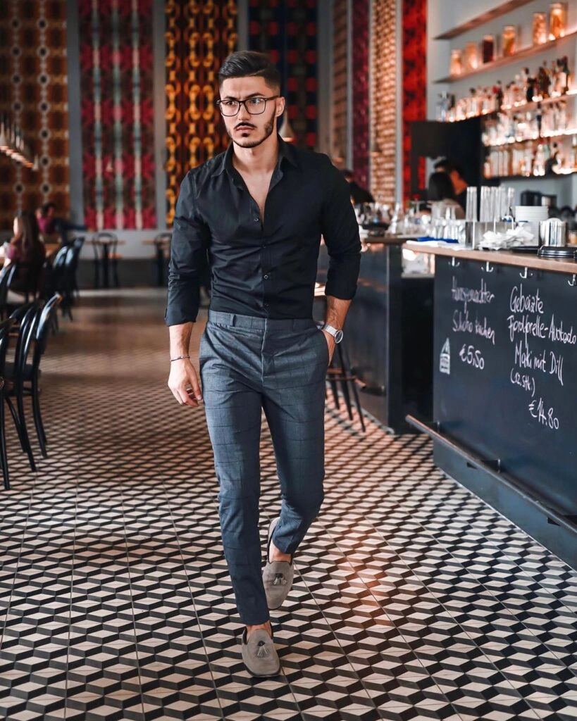 7 tips phối áo sơ mi với quần trouser giúp chàng đến công sở tự tin