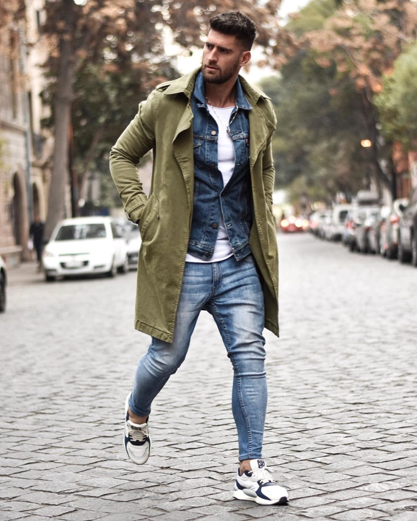 Chất không thể chất hơn với 6 cách phối denim jacket cực nam tính