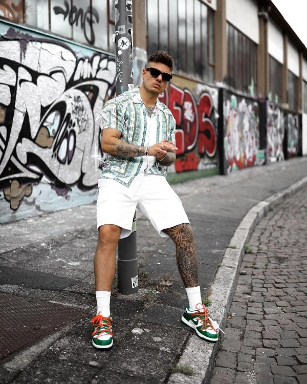 Gợi ý phối quần short đậm chất streetwear cho chàng thêm nổi bật trên đường phố