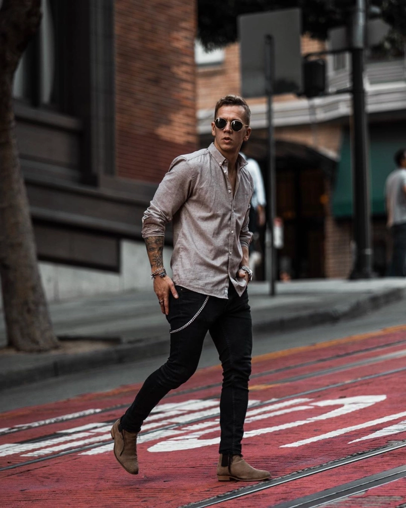 Học fashion blogger stefán john turner 10 cách phối đồ dạo phố đầy nam tính