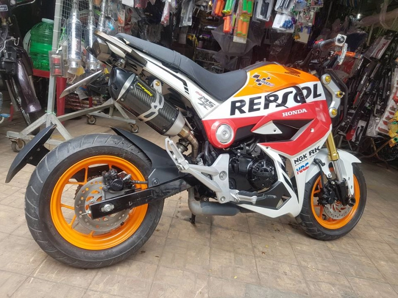 Honda msx độ nhẹ đầy hấp dẫn với phiên bản repsol