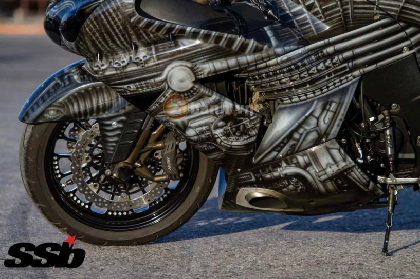 Loạt ảnh kawasaki zx-14 đời 2006 độ 500hp