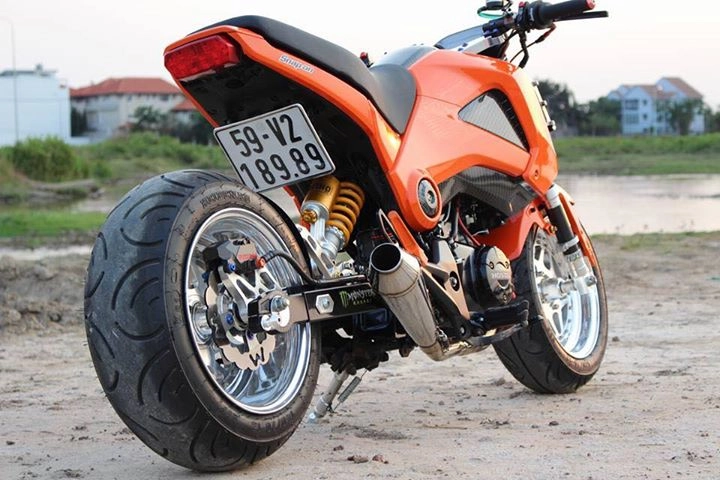 Msx 125cc trong bản độ chai cam ép di động