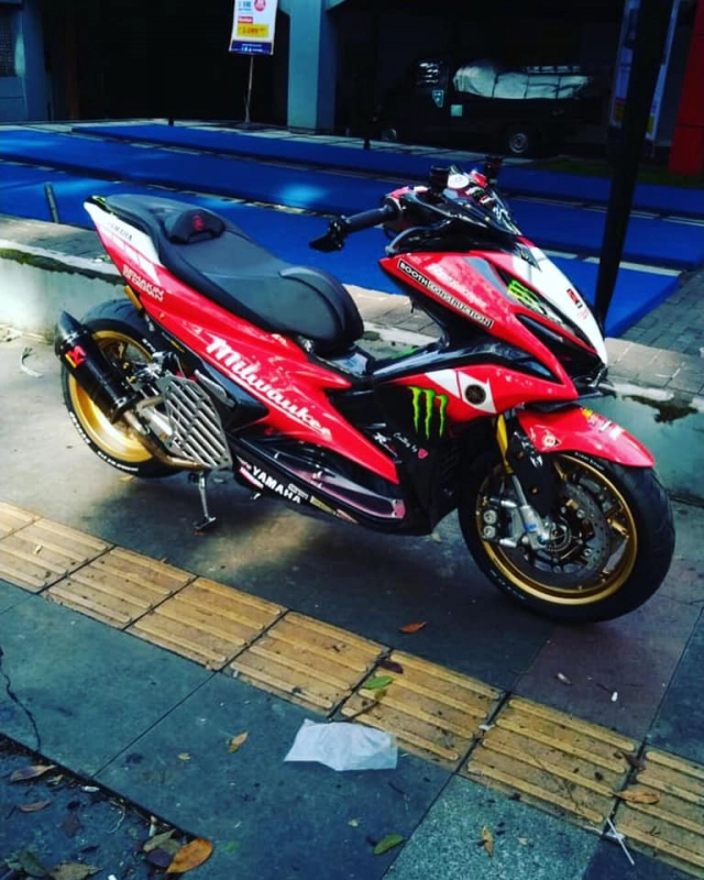 Nvx 155 bản nâng cấp ấn tượng với hệ thống phuộc mô phỏng ducati