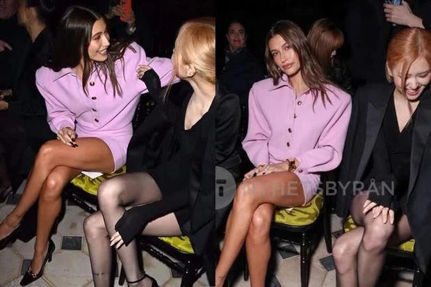 Hailey baldwin hóa fangirl đặc biệt của blackpink