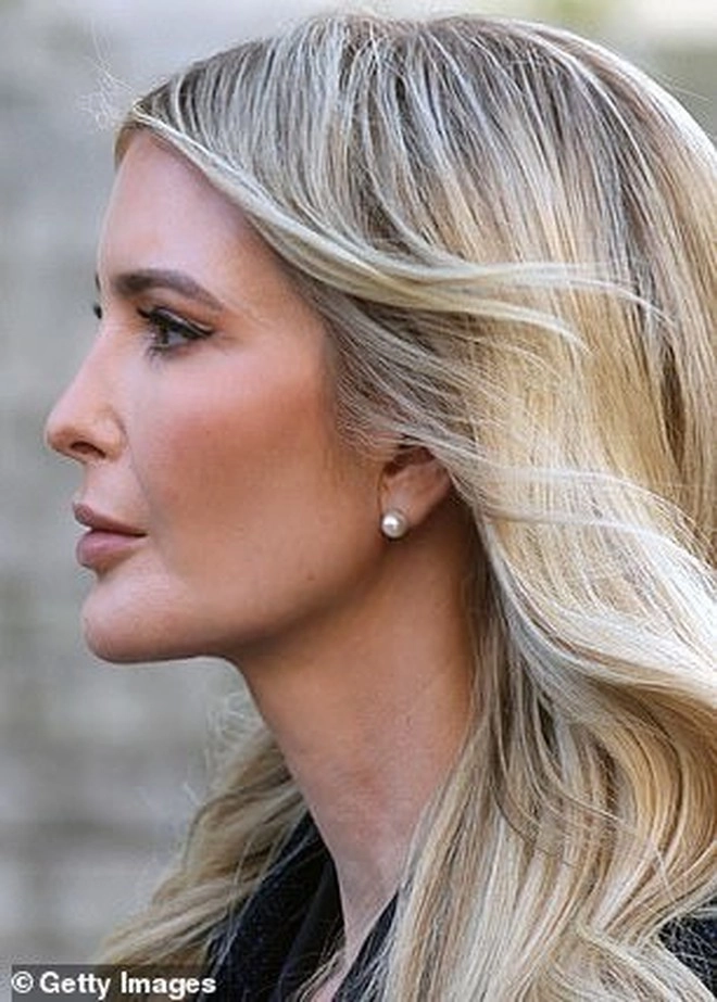 Những điểm thay đổi trên khuôn mặt của ivanka trump