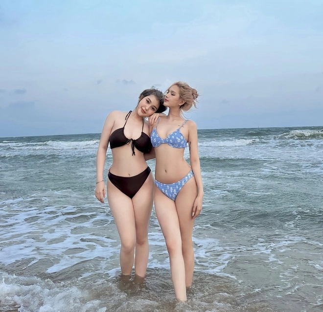 mê cái cách diện bikini của xoài non