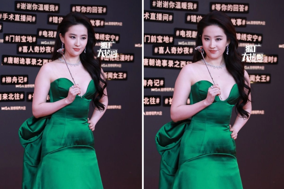 Lưu diệc phi đã ghi điểm hoàn toàn tại sự kiện công chiếu phim