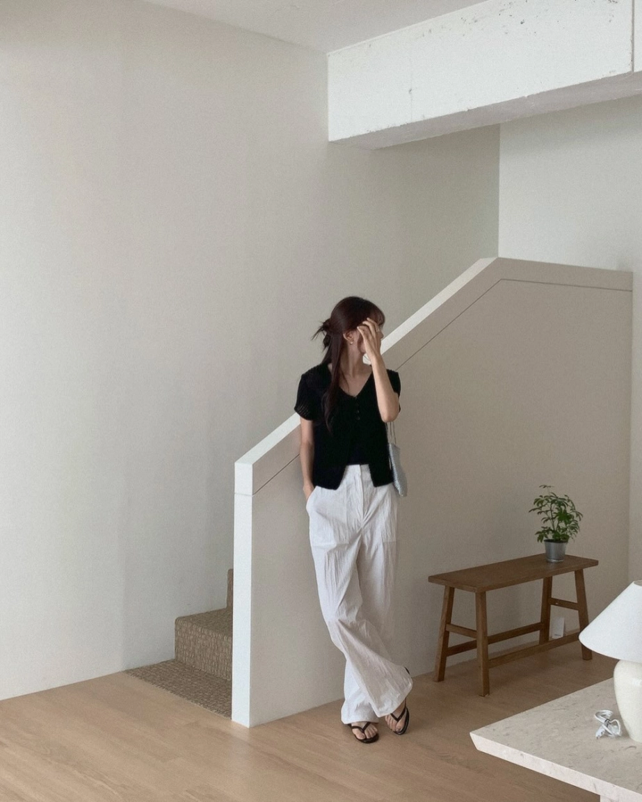 10 set đồ đen trắng đơn giản nhưng đẹp đỉnh chóp