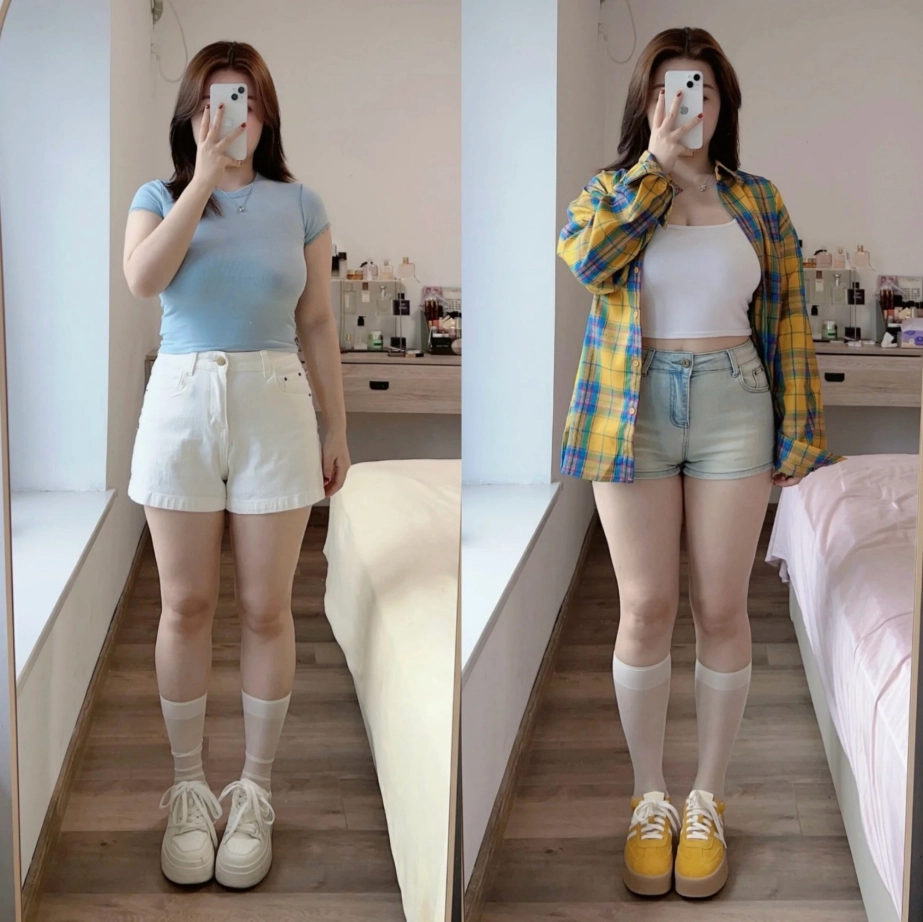Hóa ra dáng người đầy đặn khi mặc đồ bó lại đẹp như vậy!- Ảnh 8. Đồ bó cho nàng có dáng người đầy đặn